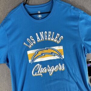 NFL Los Angeles Chargers T Shirt Mens Darius Rucker 2XL Blue Streetwear NWT